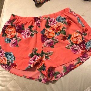 Neon Pink Shorts